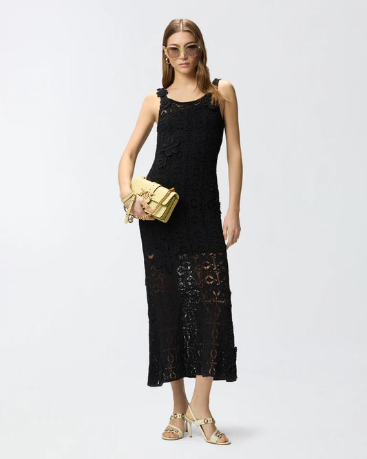 PINKO  JUNCUS ABITO CROCHET SEWON  SS26