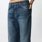 Pinko  WANDA WIDE LEG SOFT OCEAN DENIM FW25