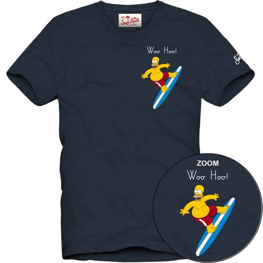 MC2 SAINT BARTH T-shirt con stampa frontale POT0001-04476L