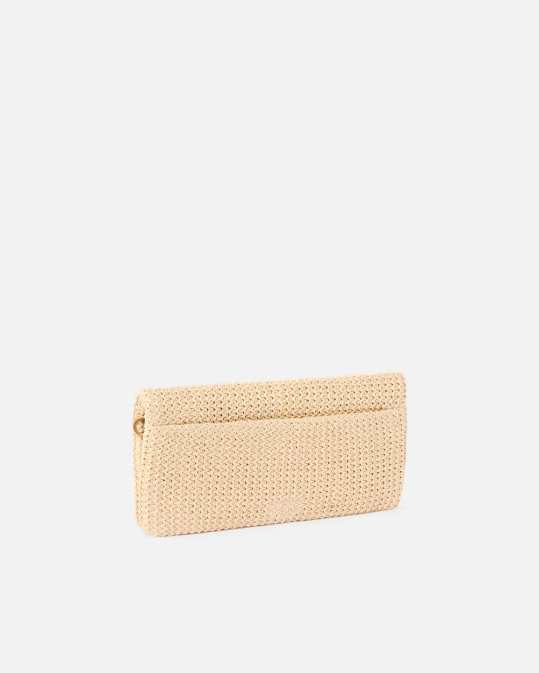 PINKO  CLICK SOFT HORIZONTAL CLASSIC RAFIA SS26