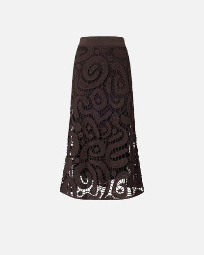 Pinko  MAESTRALE GONNA CROCHET GEOMETRIC SS26