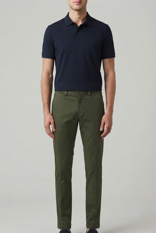 CONTE OF FLORENCE PANTALONE CHINO 6547U015B035