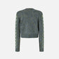 Pinko  GO NOW CARDIGAN MULINE AND JEW FW25
