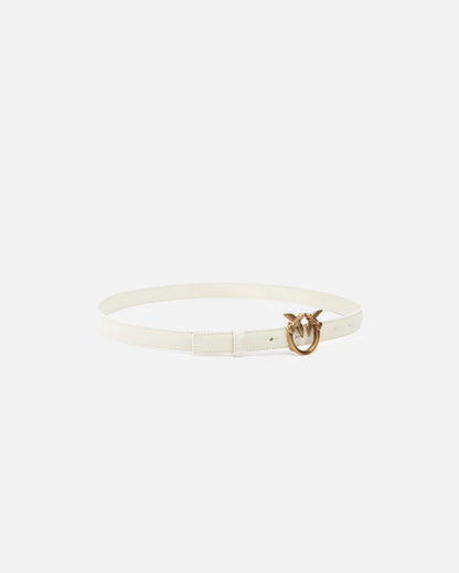 PINKO  LOVE BERRY H2 BELT VITELLO SETA 25