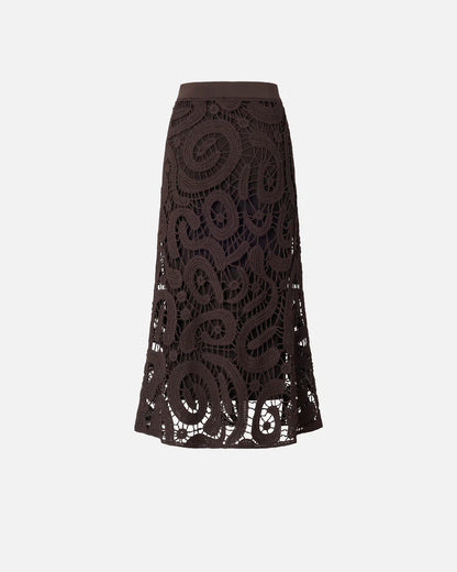 Pinko  MAESTRALE GONNA CROCHET GEOMETRIC SS26