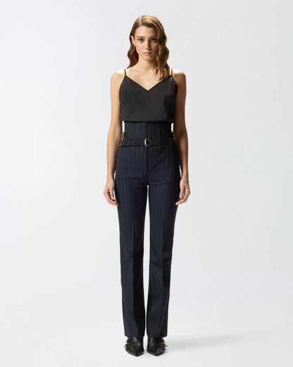 Pinko  PIADINA PANTALONE GESSATO FW25