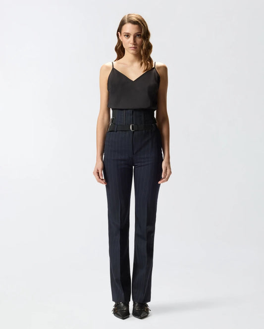Pinko  PIADINA PANTALONE GESSATO FW25
