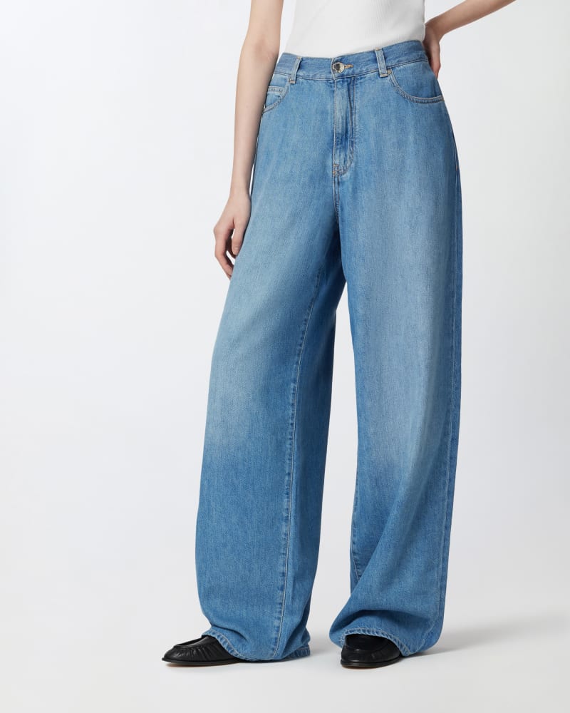 Pinko  LAURYN LOOSE DENIM SLEGATO LEG 25