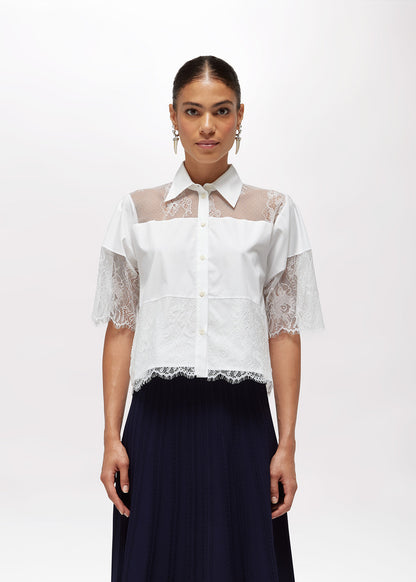 BLUGIRL SHIRT RA6142-T544A