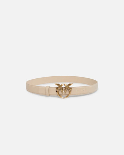 PINKO  LOVE BERRY H3 BELT VITELLO SETA 25