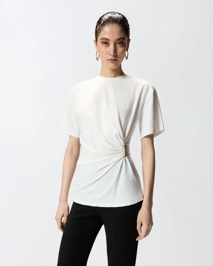 Pinko  MARY MAGLIA JERSEY COTONE STRETCH SS26