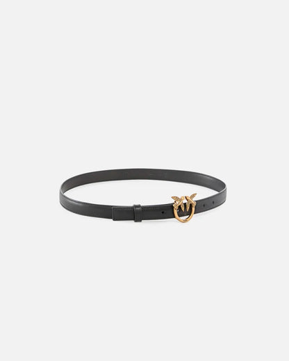 PINKO  LOVE BERRY H2 BELT VITELLO SETA 25