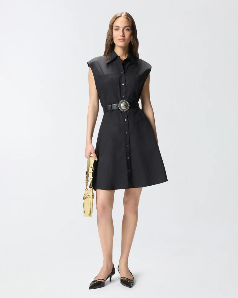PINKO  ANACETA ABITO POPELINE SS26