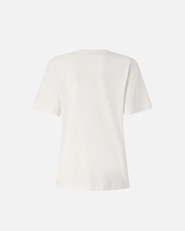 PINKO  STREPITOSO T-SHIRT JERSEY RICAMO SS26