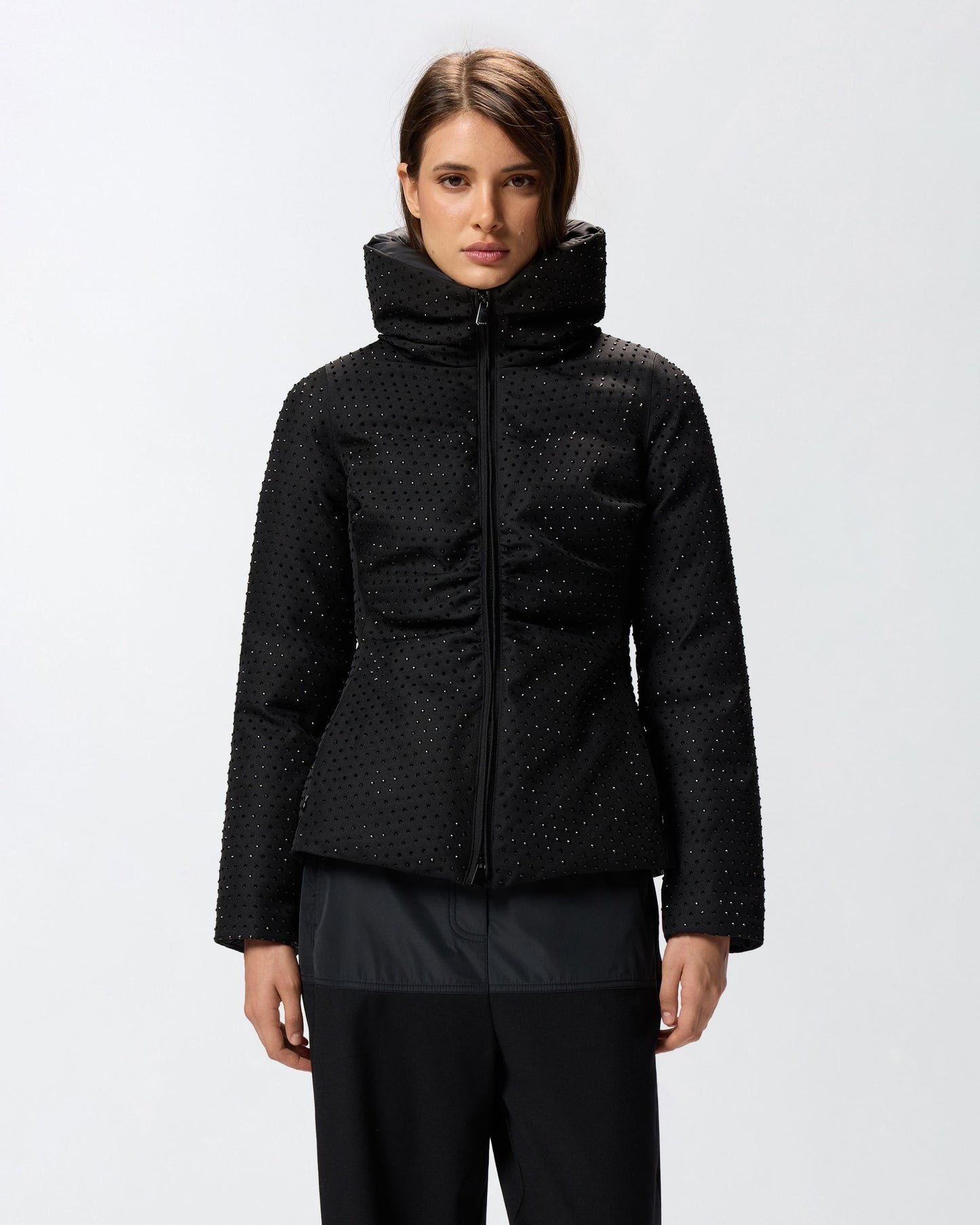 Pinko  NITA IMBOTTITO TELA FULL STRAS FW25