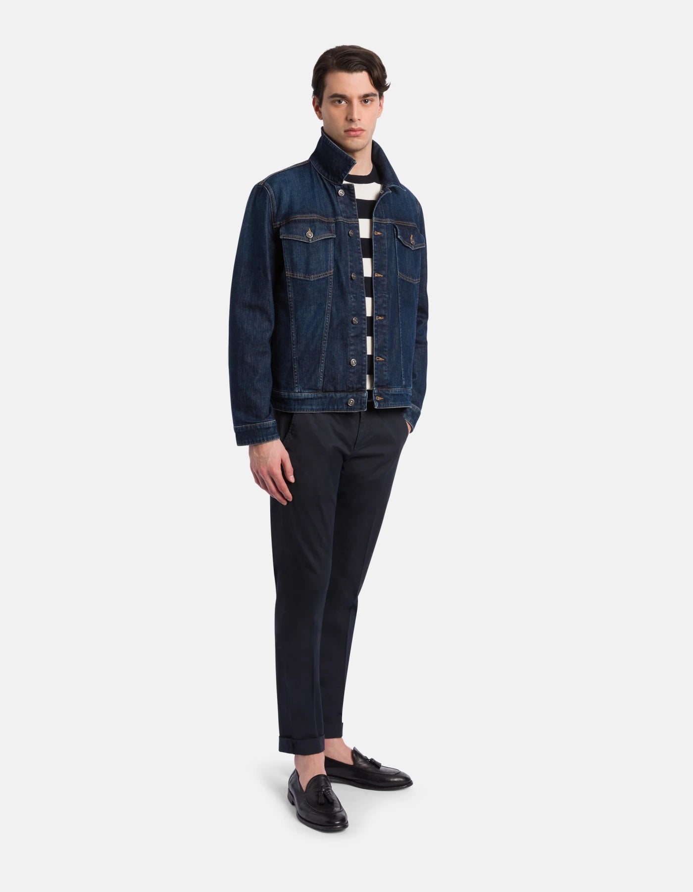 DONDUP PANTALONE GAUBERT-GSE046U-PTD SS26