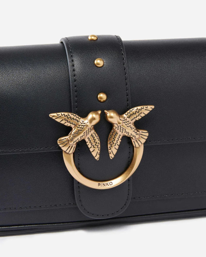 Pinko  LOVE ONE POCKET C VITELLO SETAETA FW25