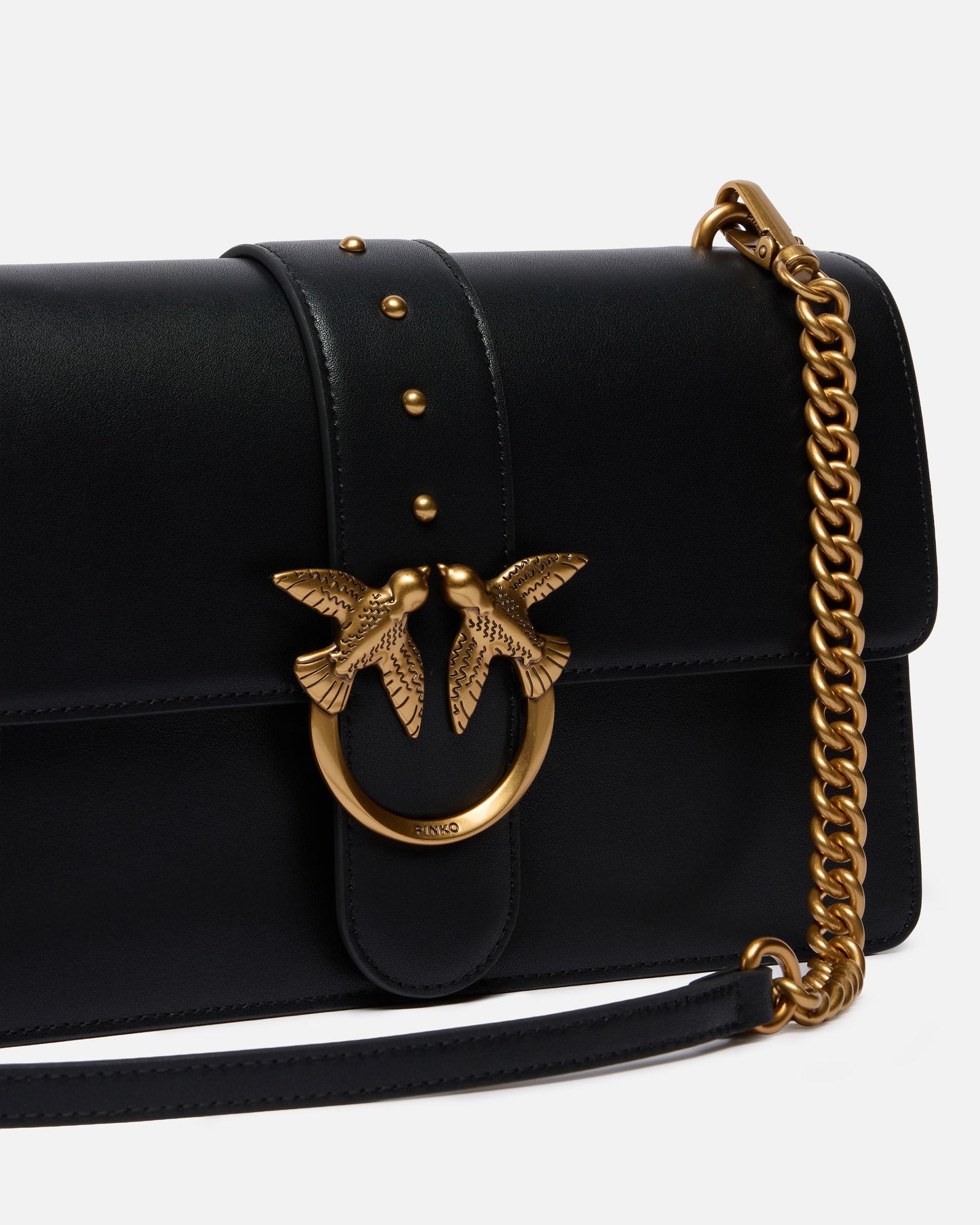 Pinko  LOVE ONE CLASSIC ST. CL VITELLO SETA FW25