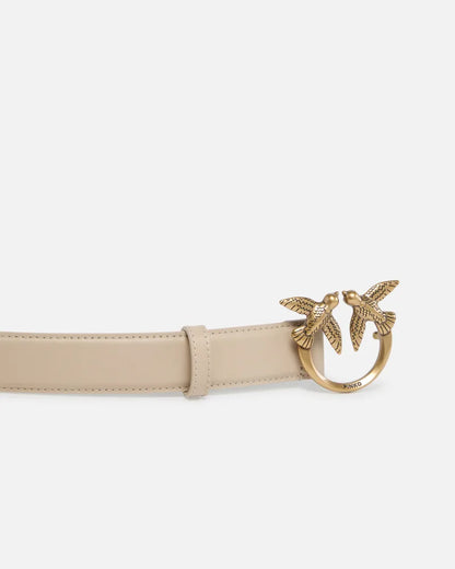 PINKO  LOVE BERRY H3 BELT VITELLO SETA 25
