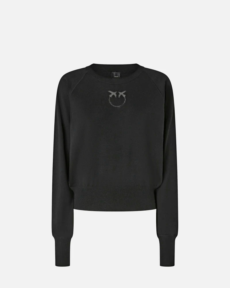 Pinko  LANZAROTE MAGLIA LANA LOGO IN  FW25