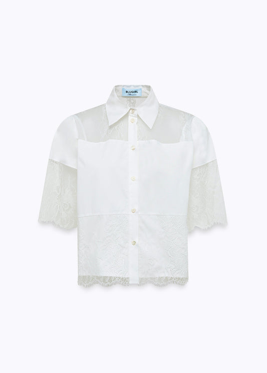 BLUGIRL SHIRT RA6142-T544A