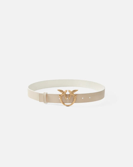 Pinko  LOVE BERRY H3 BELT VITELLO SETA MONOGRAM 25