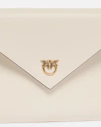 Pinko  FLAT PURSE HANDLE VITELLO SETAETA FW25