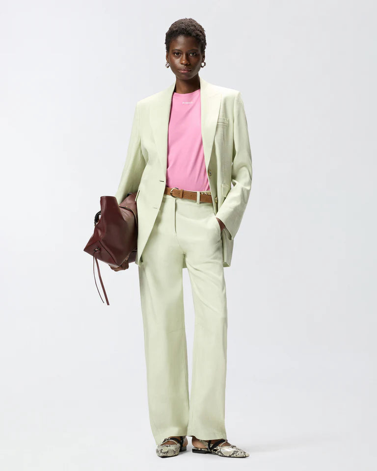 Pinko  BASICO T-SHIRT JERSEY LOGO STAMPA SS26