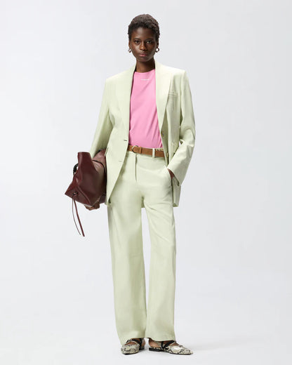 Pinko  BASICO T-SHIRT JERSEY LOGO STAMPA SS26