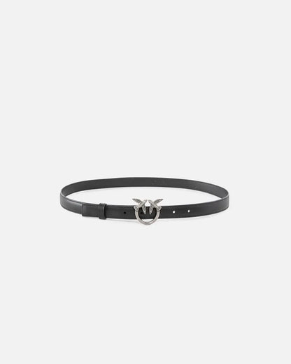 PINKO  LOVE BERRY H2 BELT VITELLO SETA 25