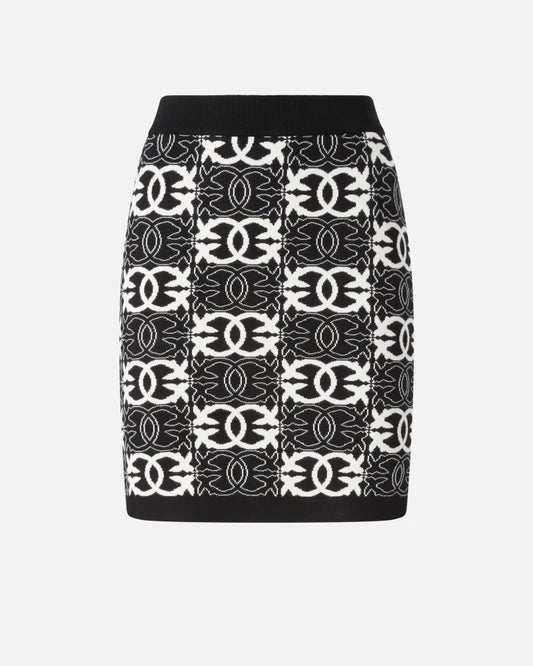 Pinko  BANG BANG MINIGONNA JACQUARD I FW25