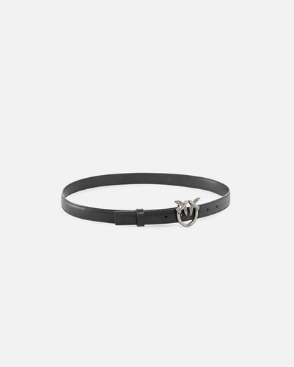 PINKO  LOVE BERRY H2 BELT VITELLO SETA 25