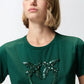 Pinko  QUENTIN T-SHIRT JERSEY RICAMO  FW25