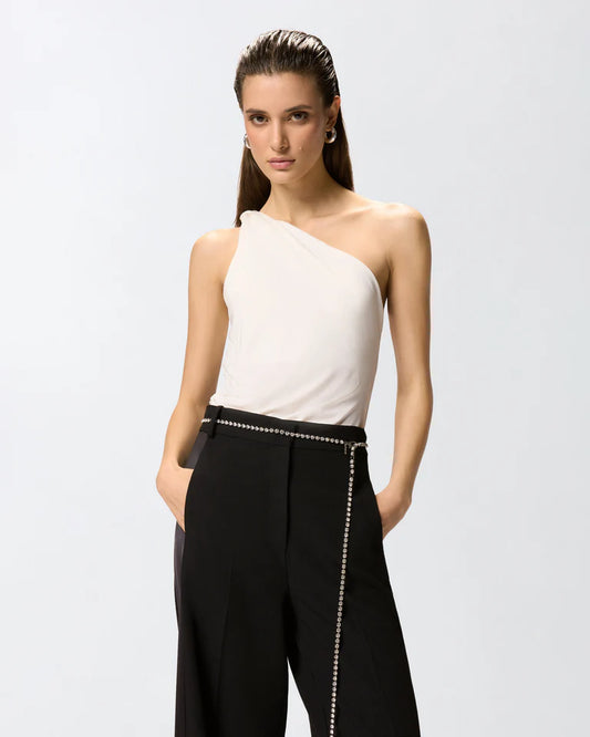 PINKO  KRISTEL TOP JERSEY CREPE PESANTE SS26