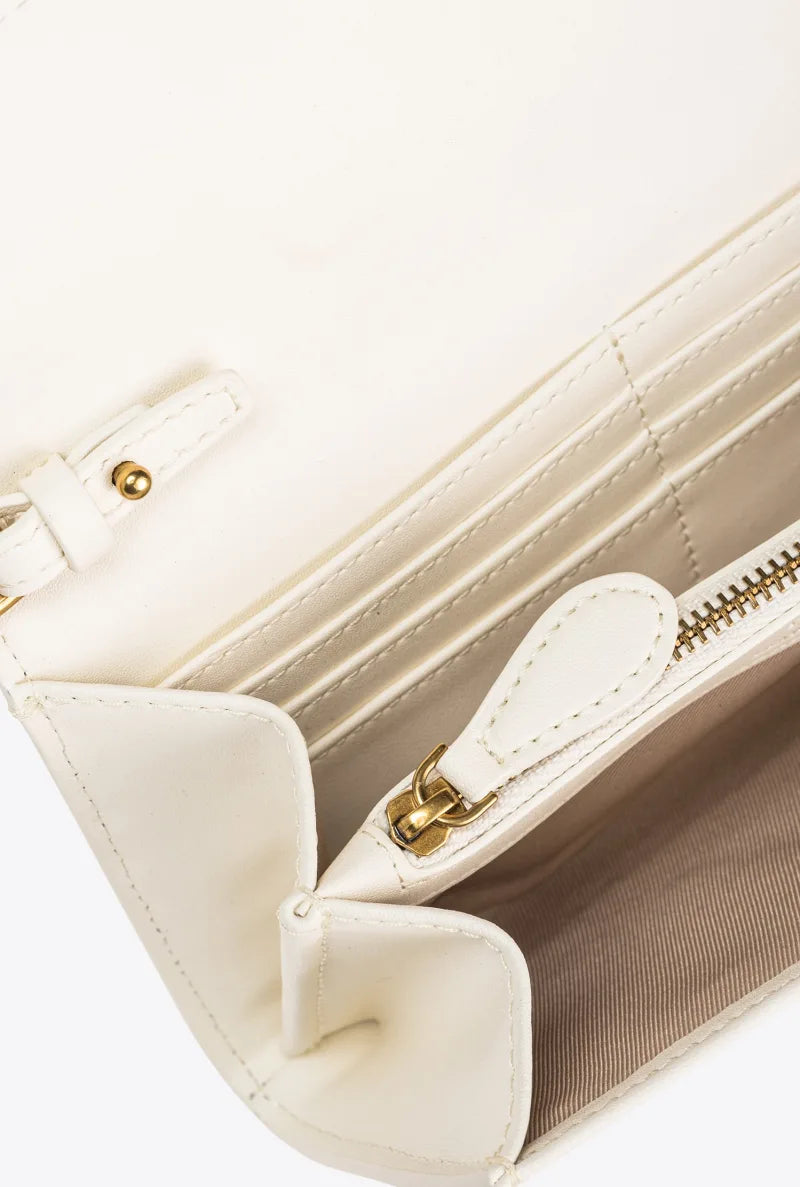 Pinko  LOVE ONE WALLET C VITELLO SETA 25
