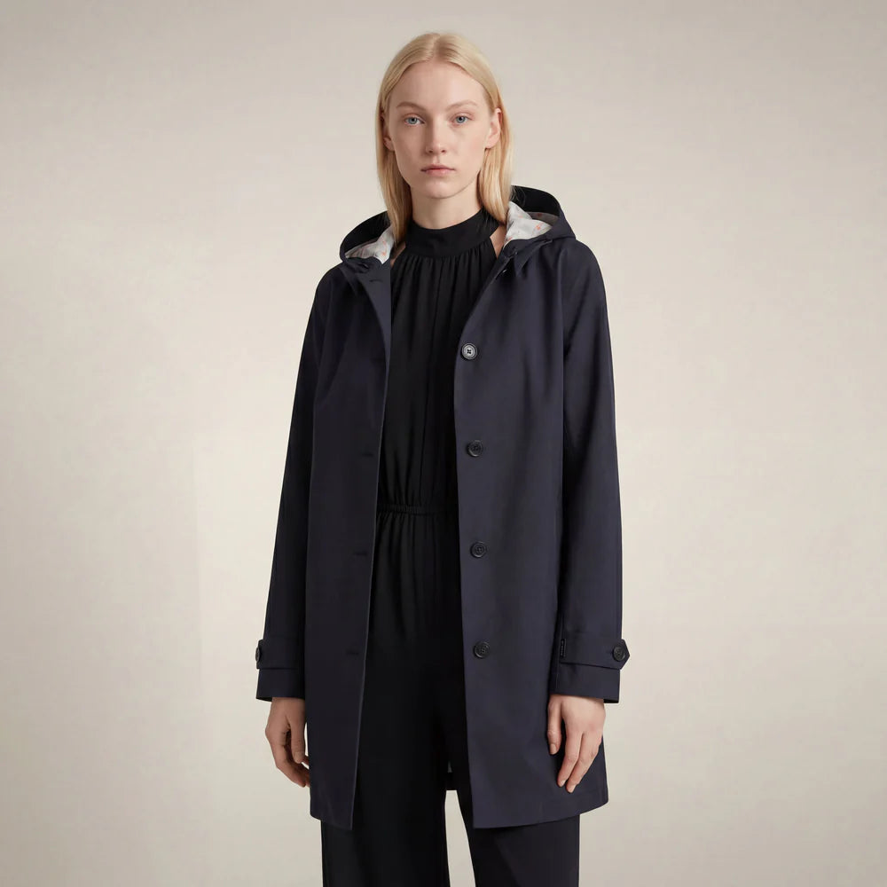 SAVE THE DUCK Impermeabile con cappuccio APRIL-GRIN22