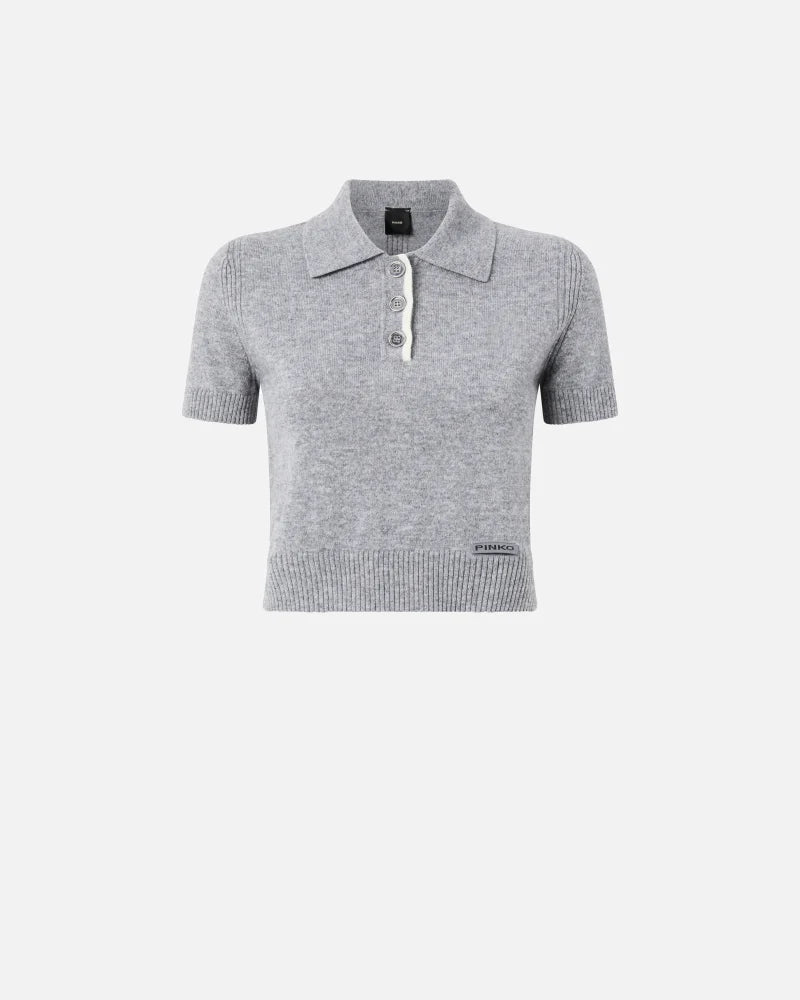 Pinko  GORGONA POLO LANA MERINOS CACH FW25