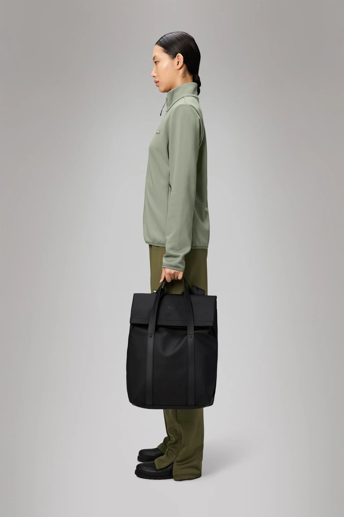 RAINS 2 Way Tote Backpack 2 Way Tote Backpack