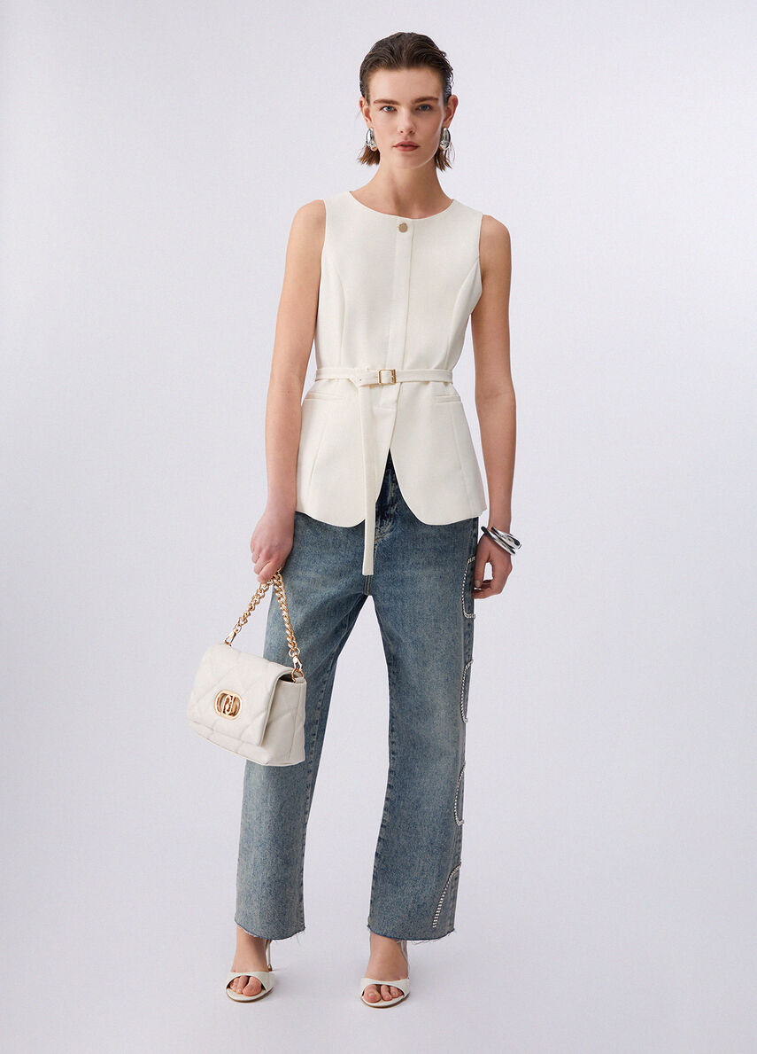 LIU JO GILET WA6209-TS896