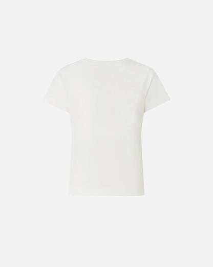 Pinko  BASICO T-SHIRT JERSEY LOGO STAMPA SS26