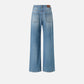 Pinko  WANDA WIDE LEG DENIM SOFT TOUCH 25