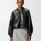 Pinko  BRODO BOMBER TESSUTO SPALMATO  FW25