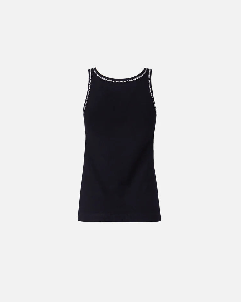 Pinko  BITETTO CANOTTA COSTINA LOGO  SS26
