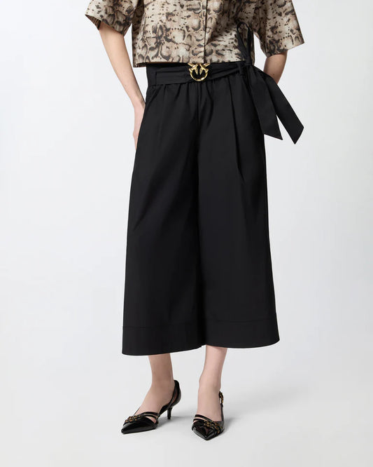 Pinko HOSE DOREEN AUS KOMFORT-POPELINE SS26
