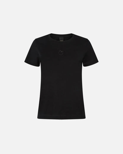 Pinko BUSSOLOTTO T-SHIRT JERSEY PATCH FW25