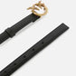 Pinko  LOVE BERRY H2 BELT.LOW VITELLO FW25