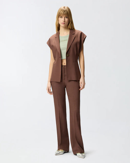 PINKO  NEW SERENIDAD PANTALONE FRISOT SS26