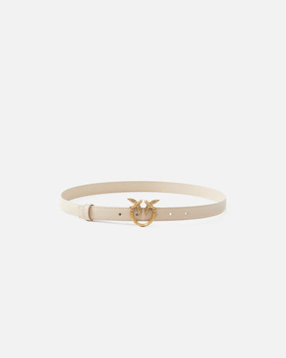 PINKO  LOVE BERRY H2 BELT VITELLO SETA 25