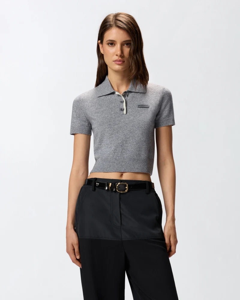 Pinko  GORGONA POLO LANA MERINOS CACH FW25