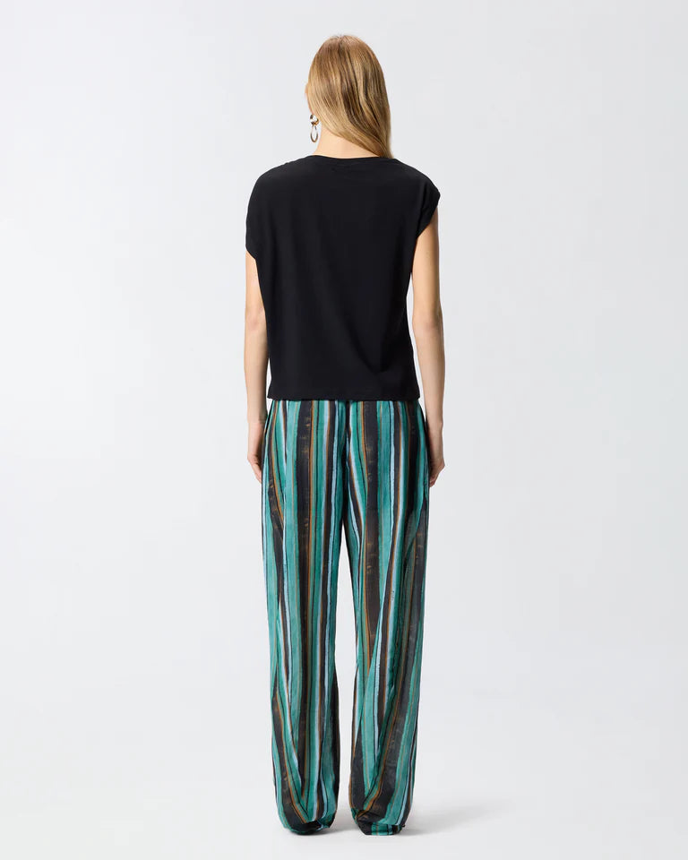 Pinko  MELODY MAGLIA JERSEY COTONE STRETCH SS26